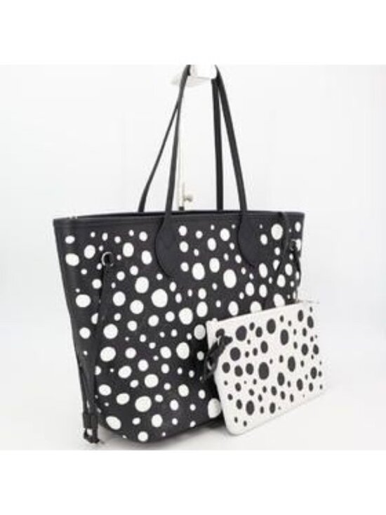 Louis Vuitton Handbags - Louis Vuitton Yayoi Kusama Neverfull MM Monogram Empreinte Infinity Dot